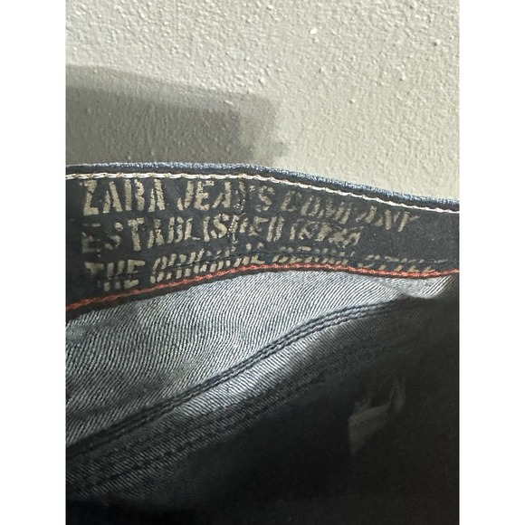 Zara Men’s Slim Fit Jeans Size 31 - Picture 6 of 7